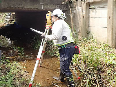 躯体寸法測定（光波測距儀使用）